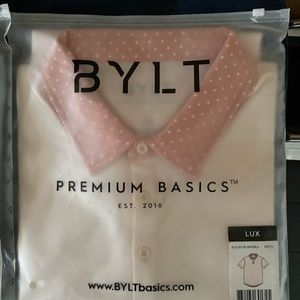BYLT Lux Dotted Polo